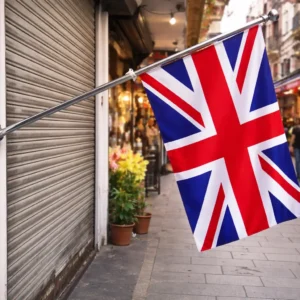 WALL MOUNTED FLAG STAND