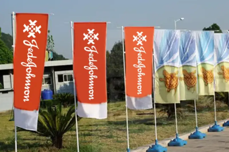 Rectangular Banner Teardrop Standard Feather Flag Manufacturer