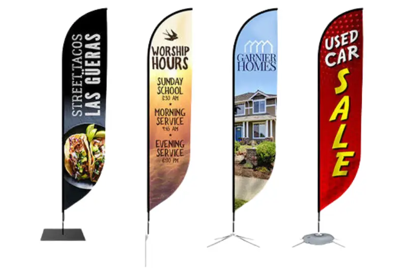 Standard Feather Flag Manufacturer