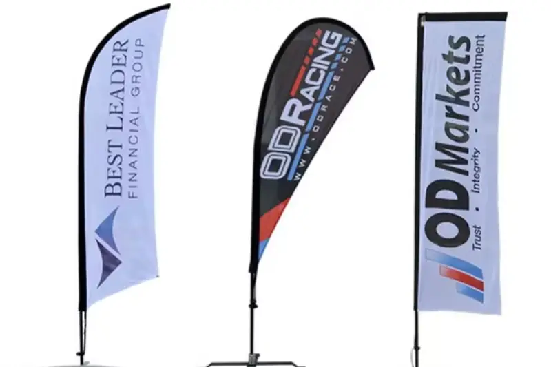 Teardrop Standard Feather Flag Manufacturer