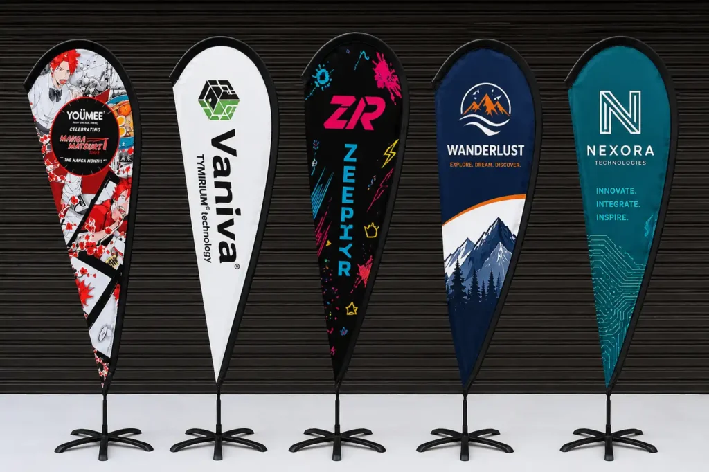 Teardrop Flag Corporate Branding,Teardrop Flag Flag Sizes