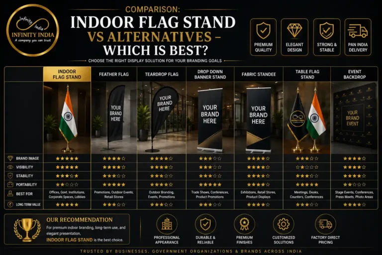 Comparison: Indoor Flag Stand vs Alternatives – Which Is Best?