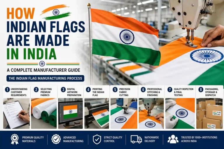 Manufacturer Guide: How Indian Flags Are Made in India