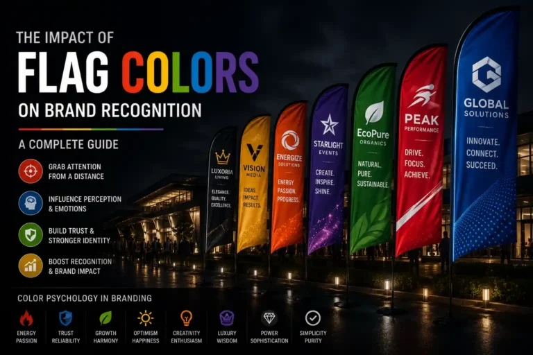 The Impact of Flag Colors on Brand Recognition: A Complete Guide