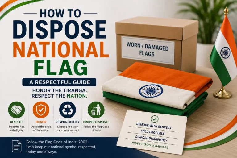 How to Dispose of the National Flag Respectfully: A Complete Guide