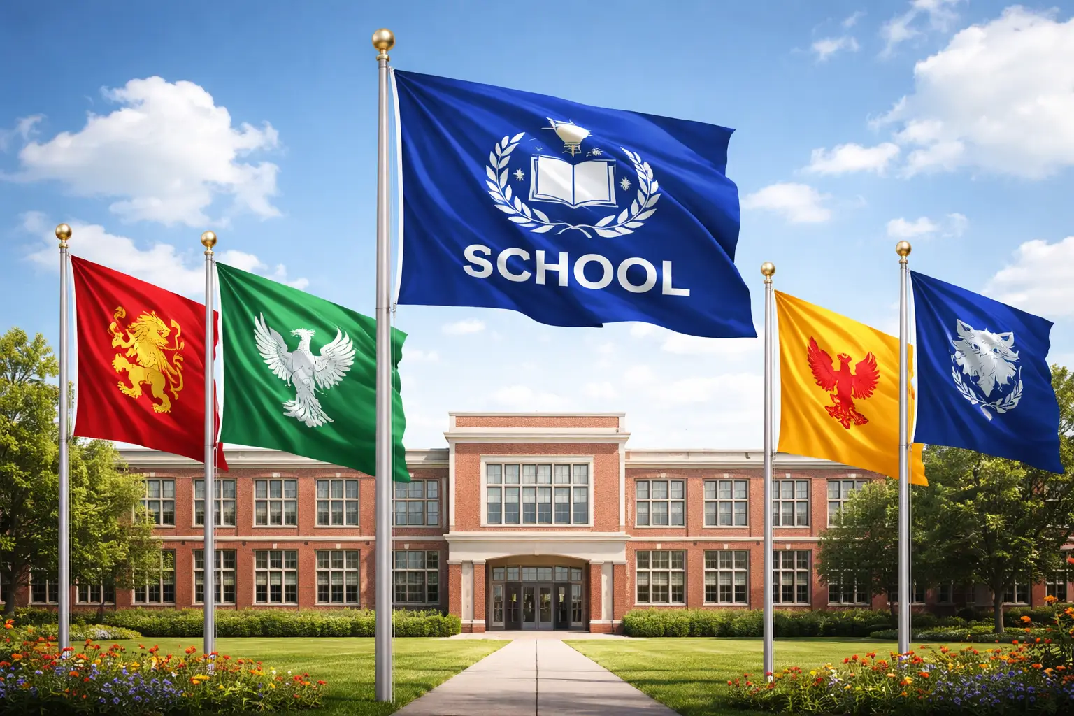 SCHOOL  FLAG