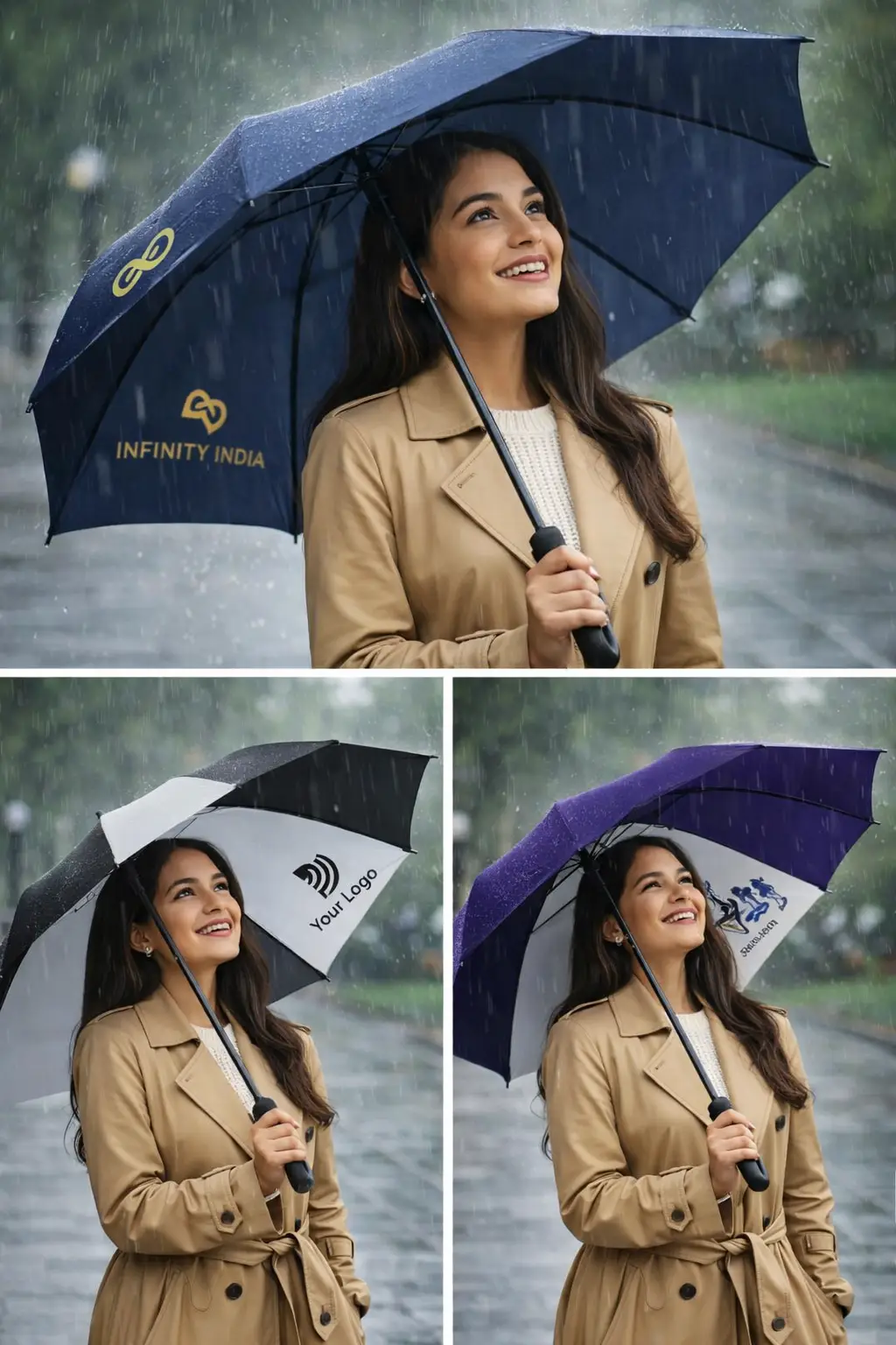 PROMOTIONAL HAND UMBRELLA - Image 2