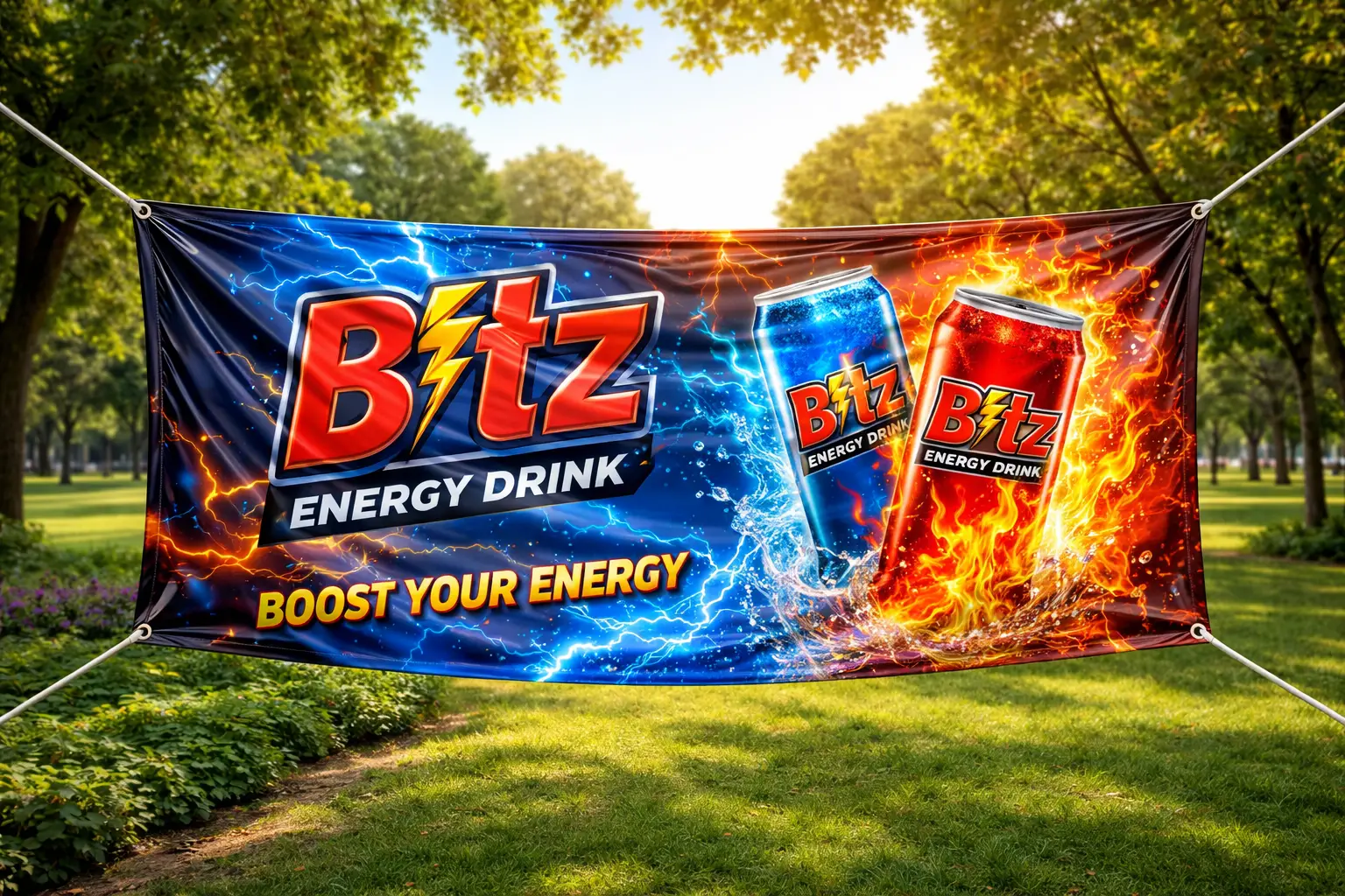 KNITTED POLYESTER BANNER - Image 3